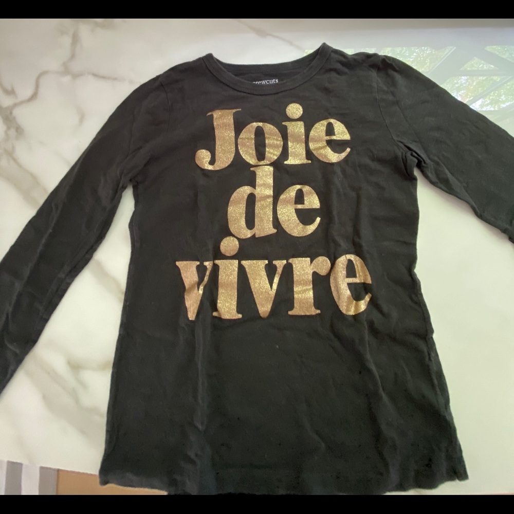Crew cuts Joie de vivre long sleeved shirt